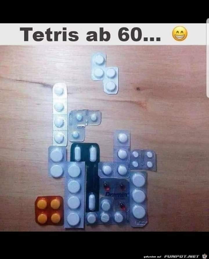 Tetris ab 60 Jahre