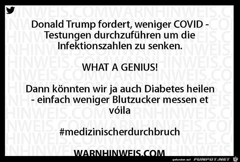 Donald Trump und Covid 19