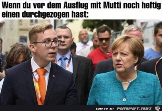 Mit Mutti unterwegs