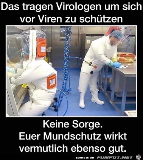 Anzge von Virologen