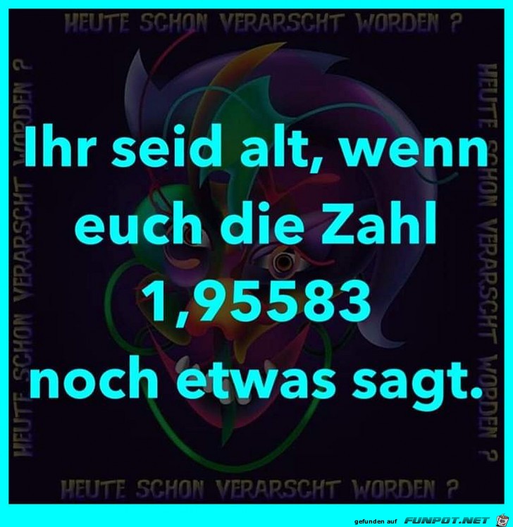 Ihr seid alt