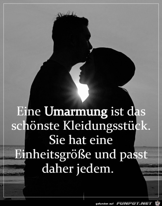 Eine Umarmung