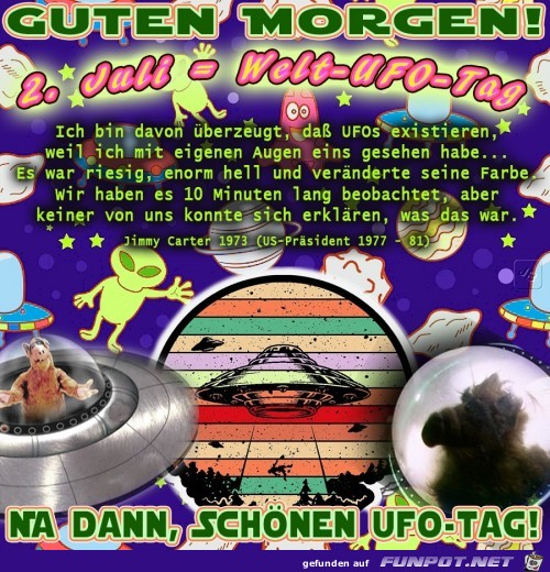 Welt Ufo Tag