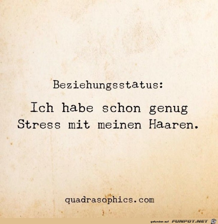 Beziehungsstatus Beziehungsstatus