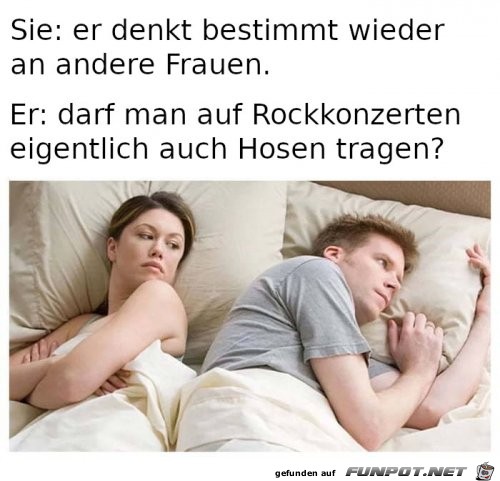 Was er alles so denkt