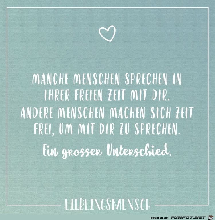 manche menschen sprechen