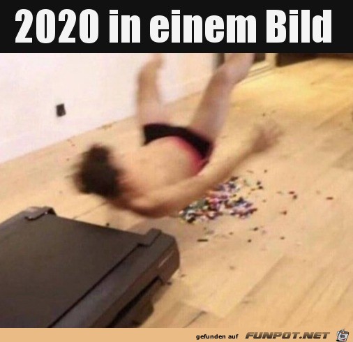 2020 in einem Bild