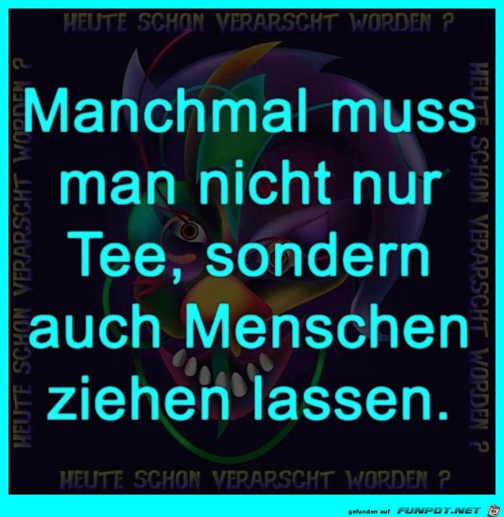 Ziehen lassen Ziehen lassen