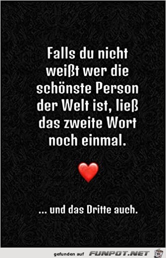 Falls Du nicht weit...