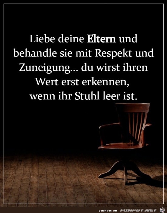 Liebe deine Eltern