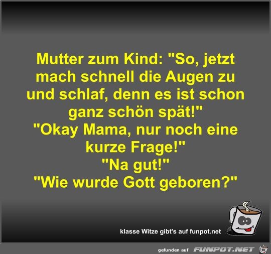 Mutter Zum Kind