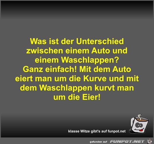 Was ist der Unterschied zwischen einem Auto und einem...