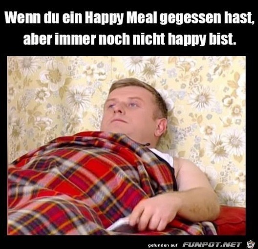 Nicht happy nach Happy Meal