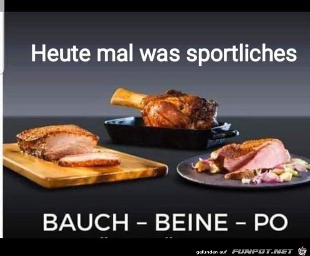 heute mal was sportliches heute mal was sportliches