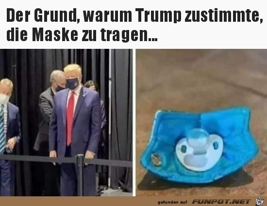 Trumps Maske