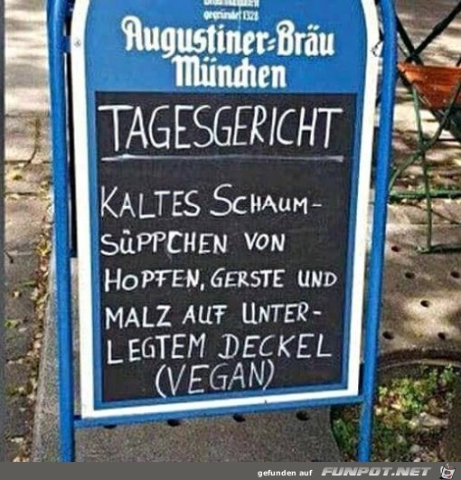 Unser Tagesgericht