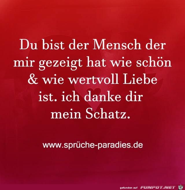 Die Liebe ist wertvoll