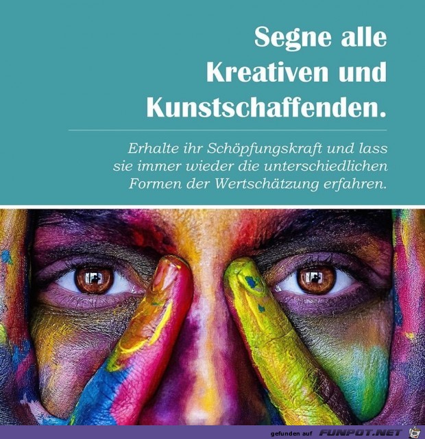 segne alle Kreativen