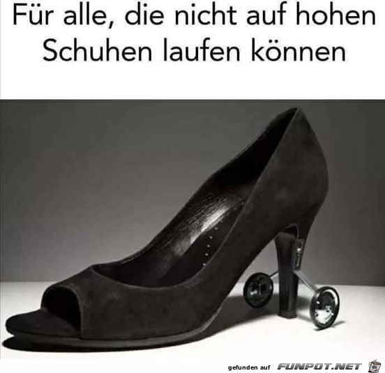 Sttzrder fr Stckelschuhe