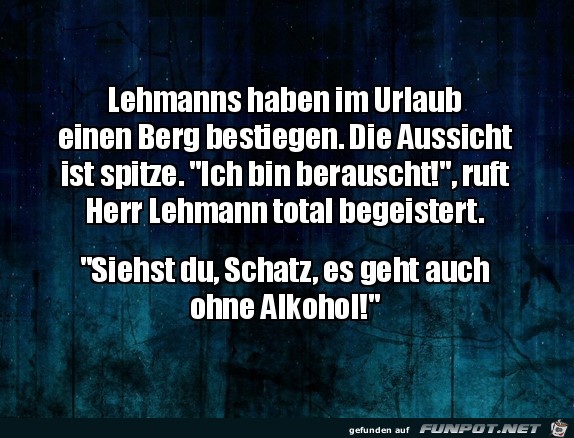 Ohne Alkohol