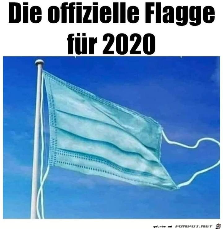 die offizielle Flagge fr 2020