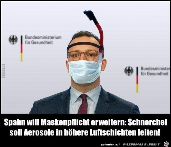 Spahn will Maskenpflicht ertweitern