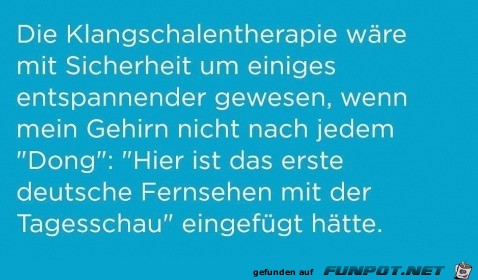 Die Klangschalentherapie