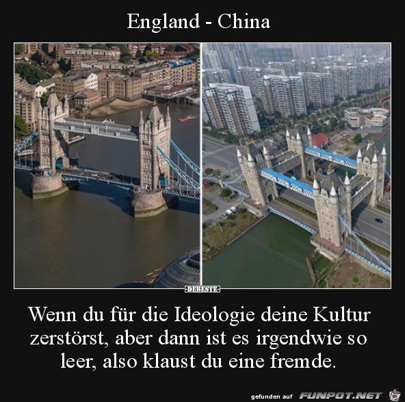 England - China