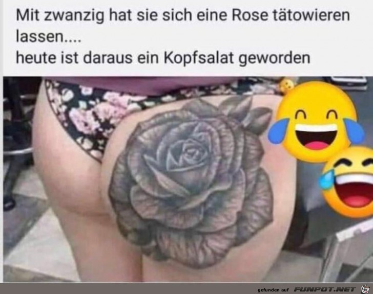 Rose oder Kopfsalat