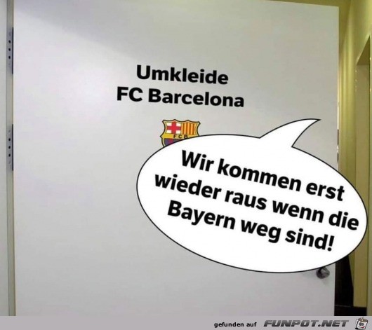 FC Barca hat Angst