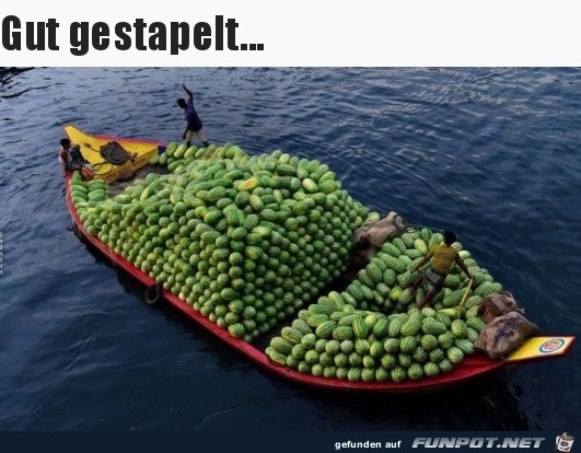 Gut gestapelt Gut gestapelt