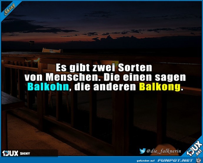 Es gibt zwei Sorten von Menschen Es gibt zwei Sorten von Menschen