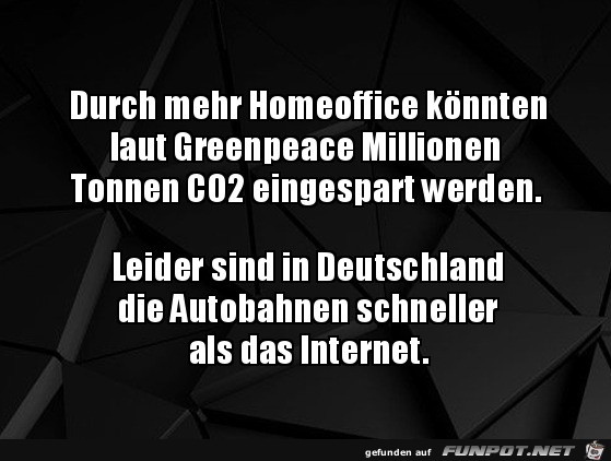 Autobahnen schneller als das Internet