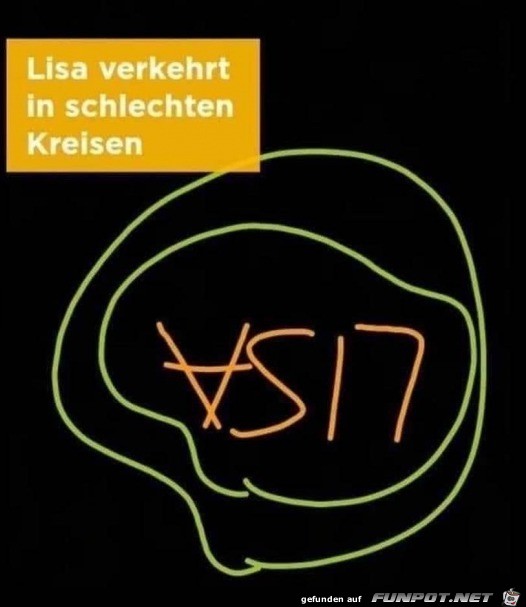 Lisa in schlechten Kreisen