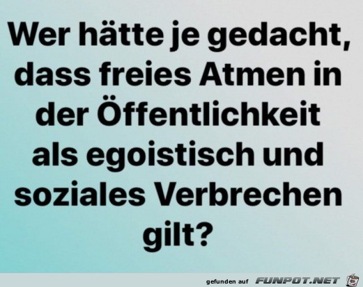 Freies Atmen in der ffentlichkeit