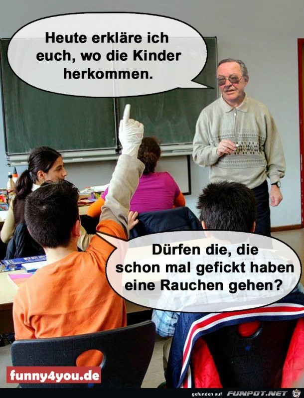 eine Rauchen gehen