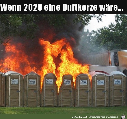 Wenn 2020 eine Duftkerze wre