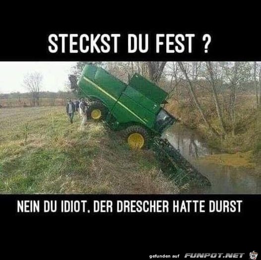 Steckst du fest?