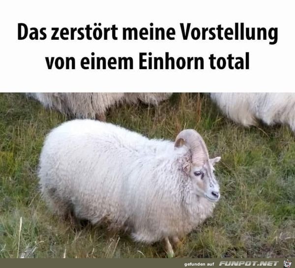 Komisches Einhorn