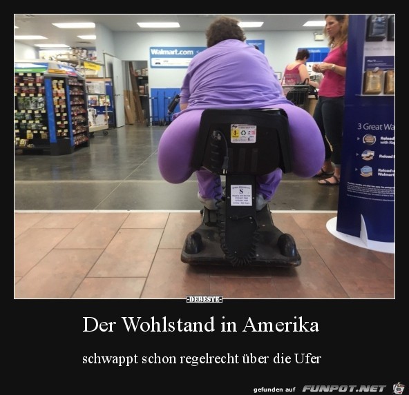 Wohlstand in USA