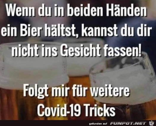 Toller Covid-19 Trick