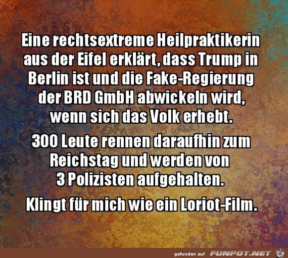 Wie ein Loriot-Film