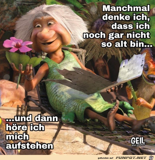 Manchmal denke ich