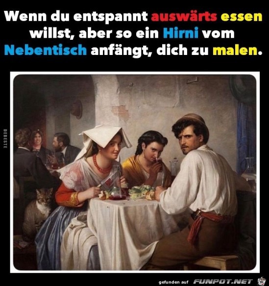 Wenn du entspannt auswrts...