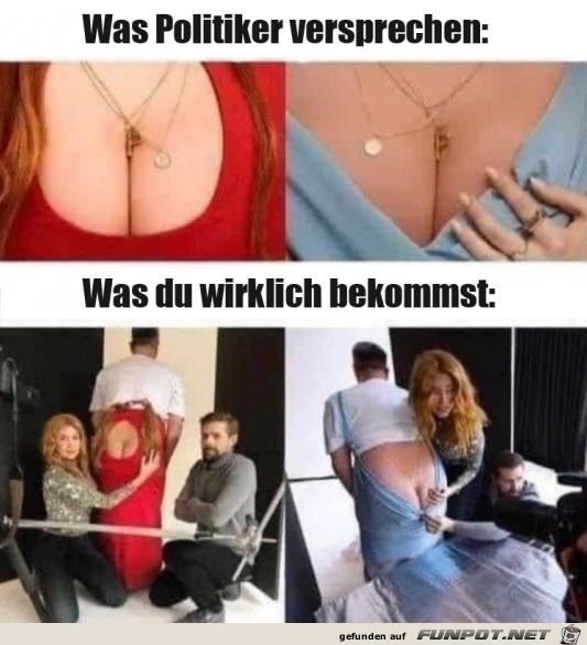 Was Politiker versprechen