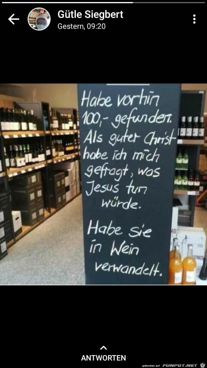 Geld gefunden Geld gefunden