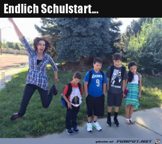 Endlich Schulstart