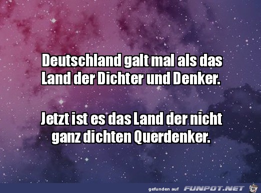 Land der Dichter und Denker