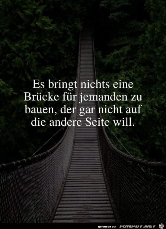 Eine Brcke bauen