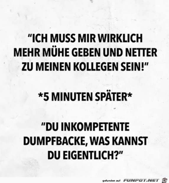 Netter zu Kollegen sein Netter zu Kollegen sein